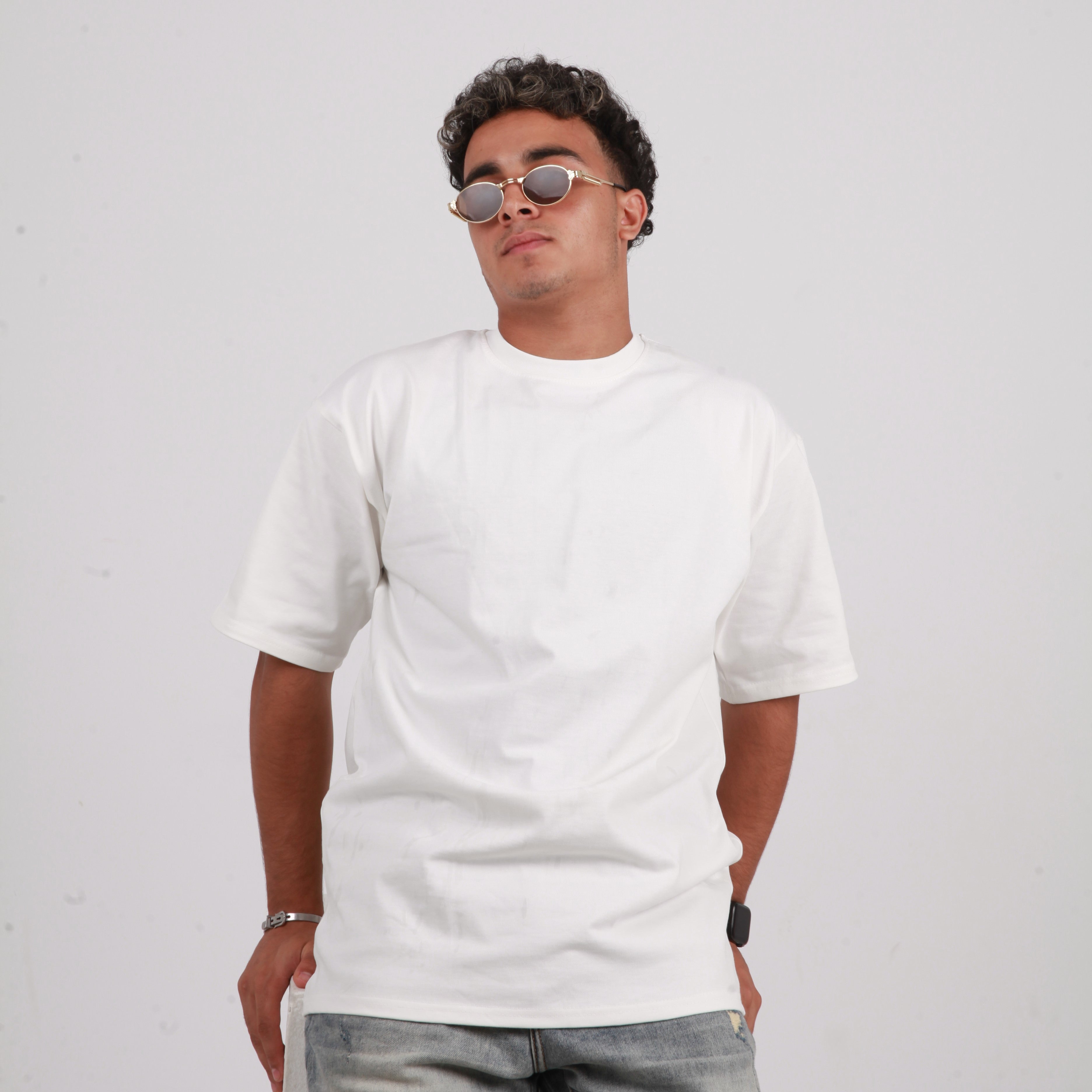 Obsidian Basic White Tee
