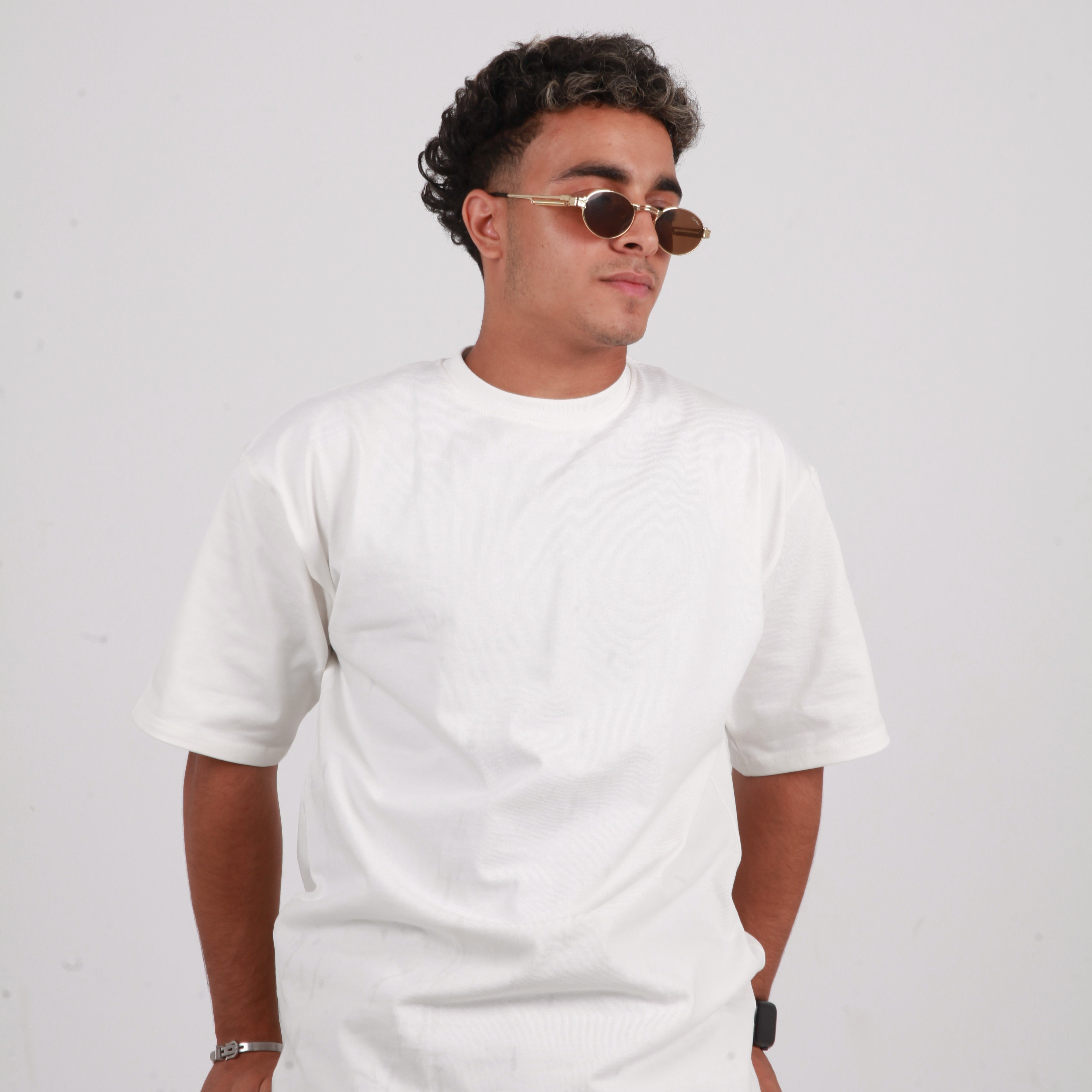 Obsidian Basic White Tee