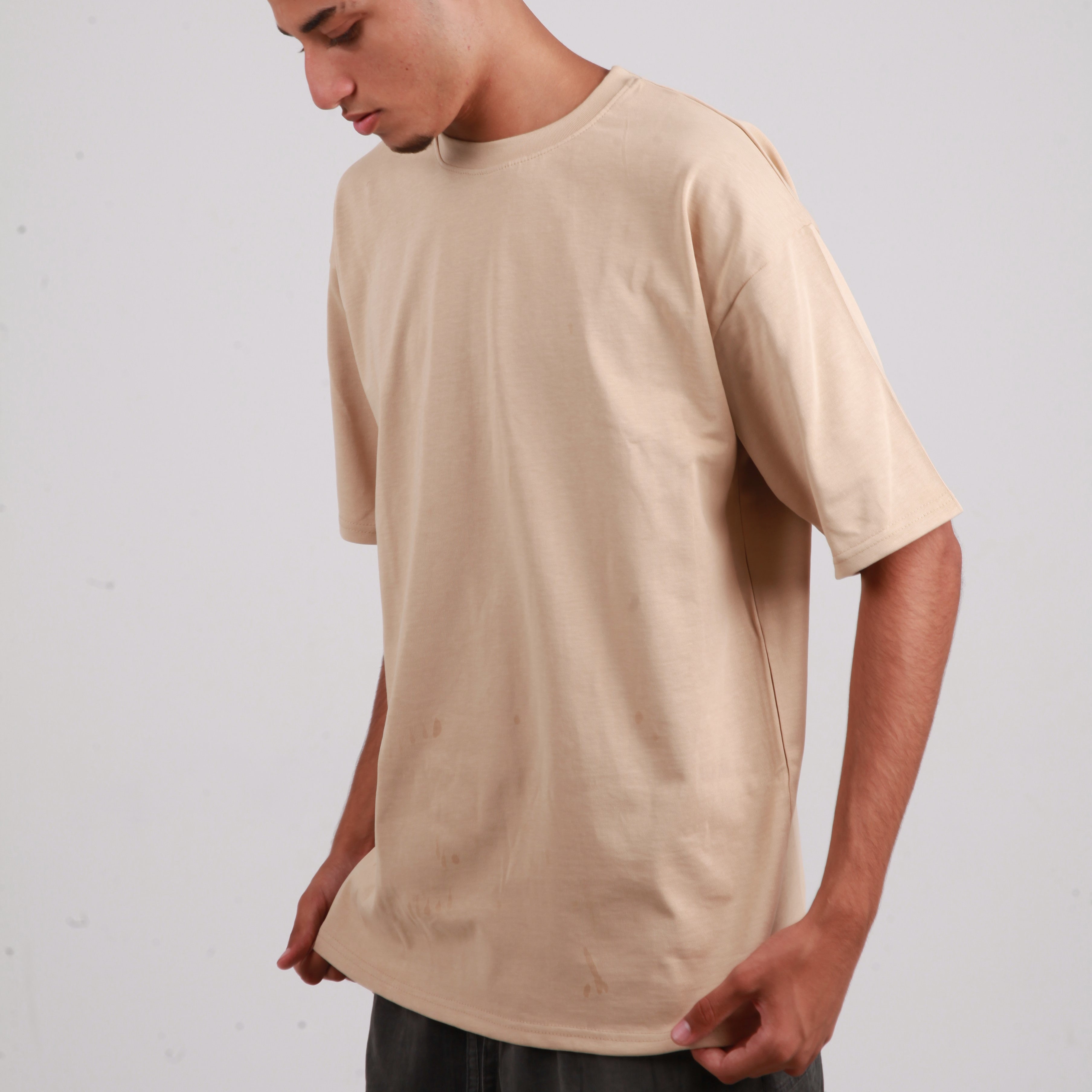 Obsidian Basic Beige Tee